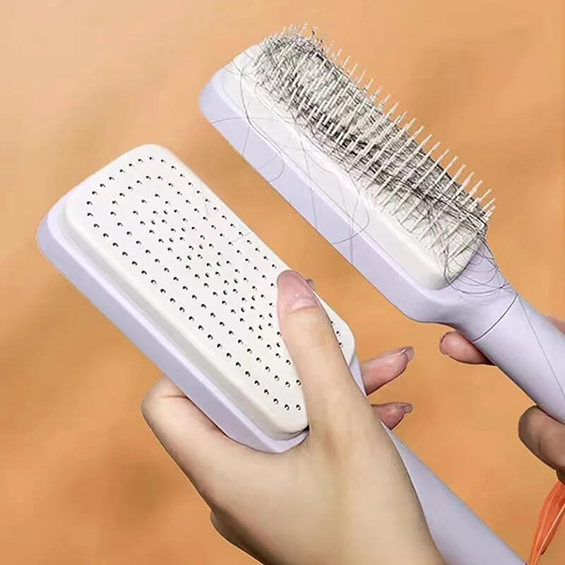 DetanglePro™ – Self-Cleaning Hairbrush (75% OFF)