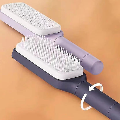 DetanglePro™ – Self-Cleaning Hairbrush (75% OFF)